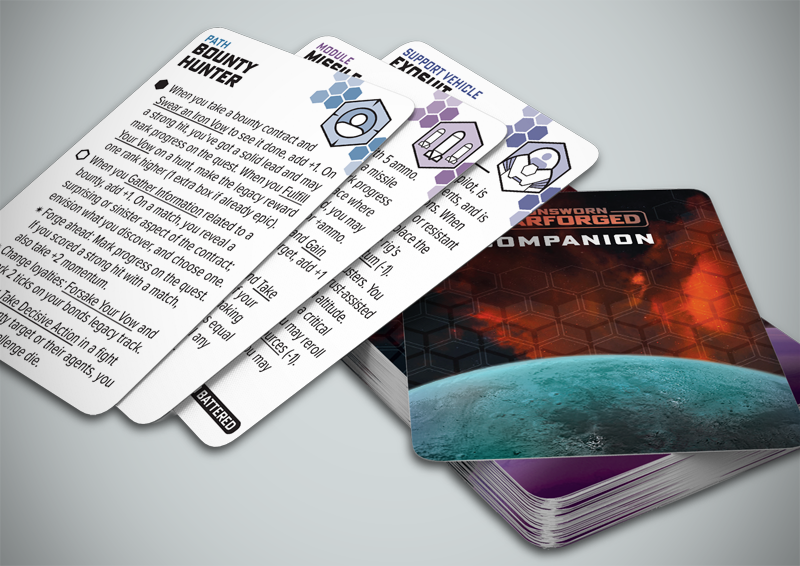 Ironsworn: Starforged - Printed Asset Deck (Standard Edition)