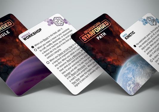 Ironsworn: Starforged - Printed Asset Deck (Standard Edition)
