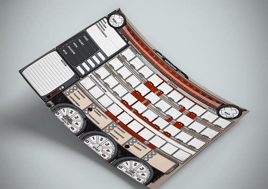 Ironsworn: Starforged - Illustrated Character Sheet