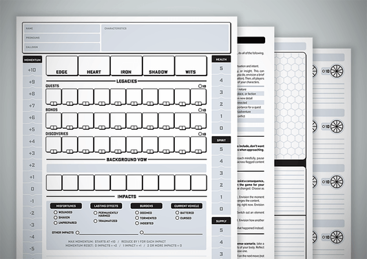 Ironsworn: Starforged - Playkit