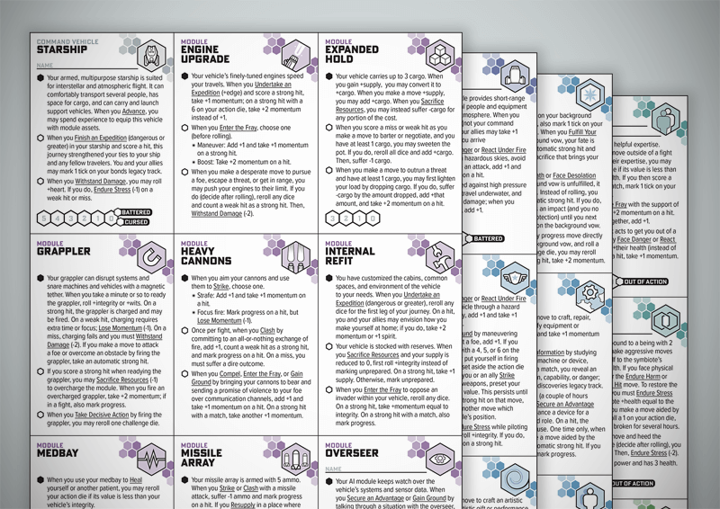 Ironsworn: Starforged - Printable Asset Cards – Tomkin Press